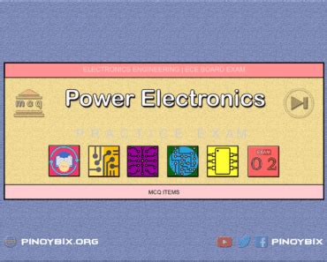 pinoybix electronics|MCQ in Electronics Engineering Series .